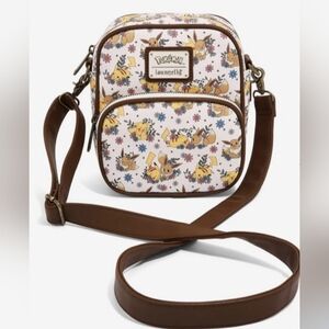 Loungefly Pokemon Pikachu Evee Love Crossbody